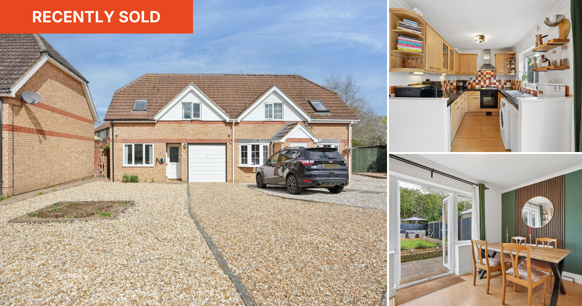 3 bed semi-detached house for sale in Metcalfe Close, Abingdon, OX14 ...